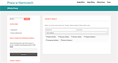 Desktop Screenshot of praca-niemcy.net
