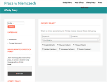 Tablet Screenshot of praca-niemcy.net